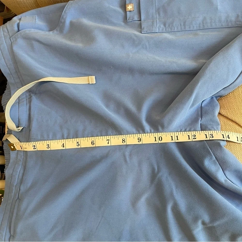 Figs Limited Edition Scrubs Yola Cargo Pants Men’s Size XL Blue TW2000R